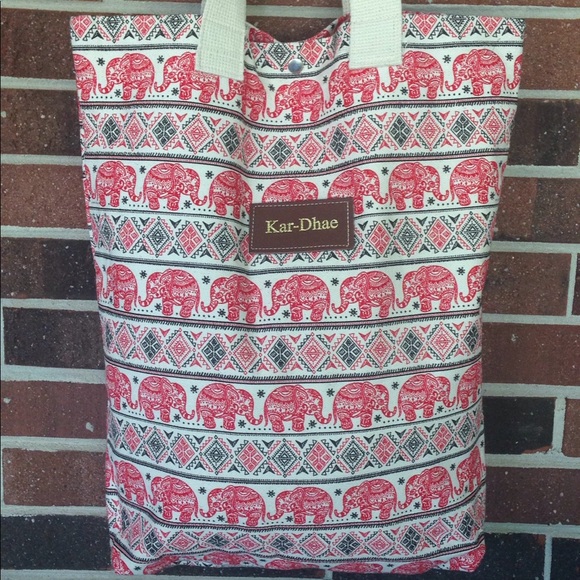 Elephant Tote Bag - Picture 2 of 9